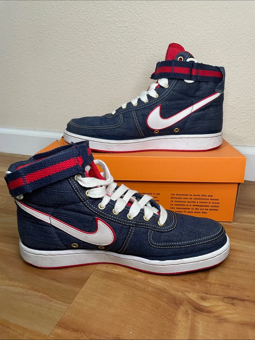 Nike Vandal High Supreme (VNTG) Sneakers (size 9)